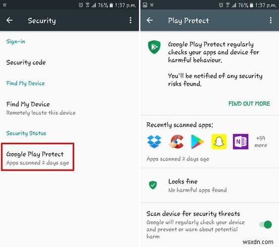 Google Play Protect:Giải thích về hệ thống bảo mật mới của Android 