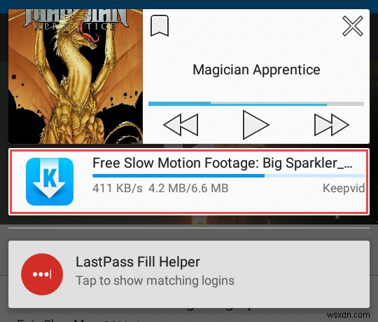 Cách dễ dàng tải video trực tuyến xuống Android với Keepvid Android 