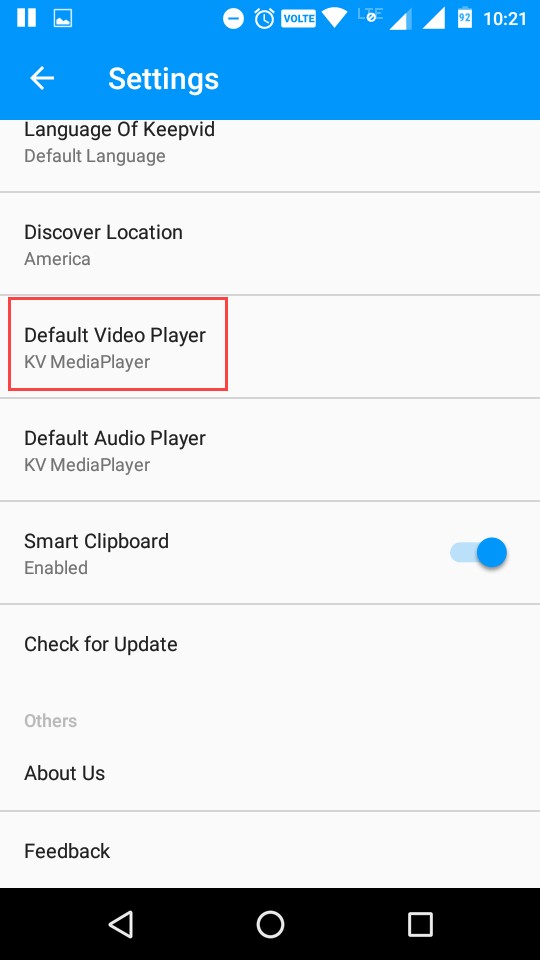 Cách dễ dàng tải video trực tuyến xuống Android với Keepvid Android 