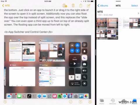 Làm việc với iOS 11 - Nó giống như một chiếc iPad hoàn toàn mới 