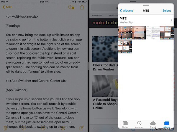 Làm việc với iOS 11 - Nó giống như một chiếc iPad hoàn toàn mới 