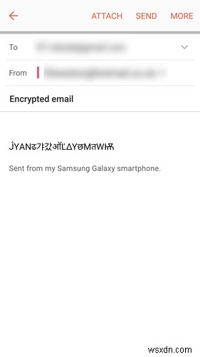 Cách gửi email được mã hóa trên Android 
