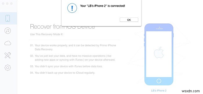 Tiết kiệm cuộc sống kỹ thuật số của bạn với Primo iPhone Phục hồi dữ liệu 