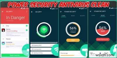 Giữ cho Android của bạn được tối ưu hóa và an toàn với Power Security-AntiVirus Clean 