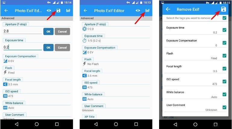 Cách xóa siêu dữ liệu EXIF ​​khỏi ảnh trên Android 