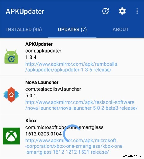 Cách nhận thông báo về phiên bản ứng dụng mới trên Android mà không cần Cửa hàng Play 