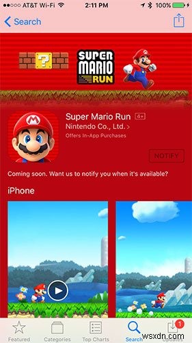 Những điều bạn cần biết về Super Mario Run trên iPhone 