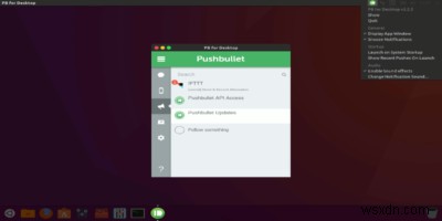 Thiết lập Máy khách PushBullet Desktop trong Ubuntu với PB cho Máy tính để bàn 
