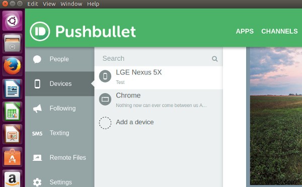 Thiết lập Máy khách PushBullet Desktop trong Ubuntu với PB cho Máy tính để bàn 