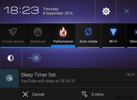 Cách thiết lập hẹn giờ ngủ cho nhạc trên Android 