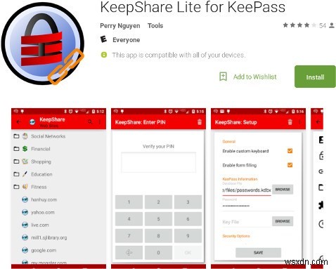 5 ứng dụng đồng hành Keepass tốt nhất dành cho Android 