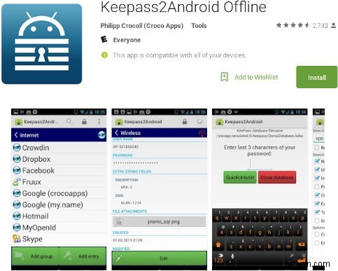 5 ứng dụng đồng hành Keepass tốt nhất dành cho Android 