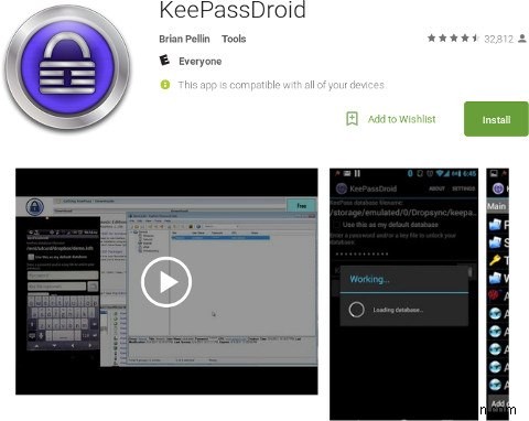 5 ứng dụng đồng hành Keepass tốt nhất dành cho Android 