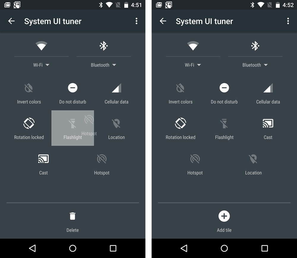 Cách thêm Bộ điều chỉnh giao diện người dùng hệ thống trong Android 6.0 Marshmallow 