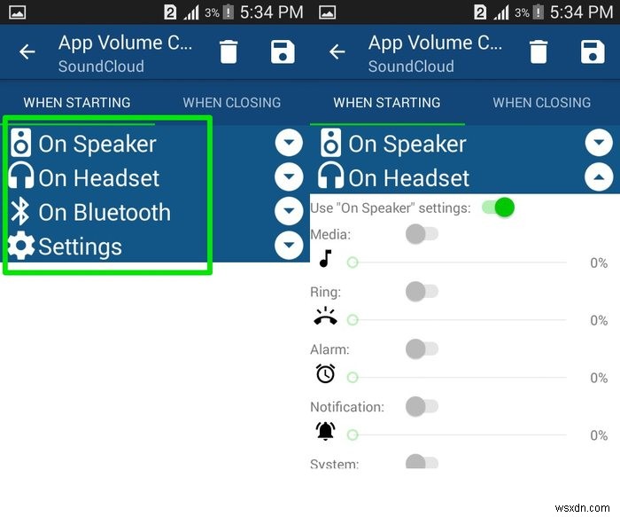Cách đặt âm lượng cụ thể cho các ứng dụng khác nhau trên Android 