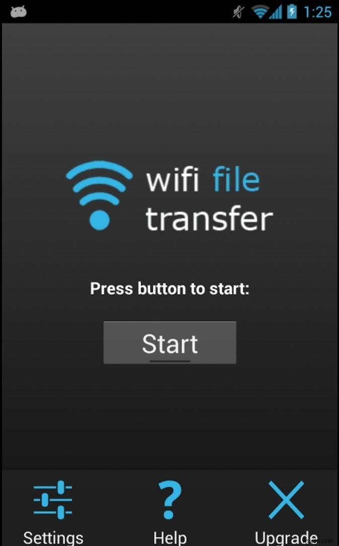 Truyền tệp giữa Android và PC với Truyền tệp qua WiFi 