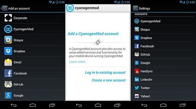 Cài đặt gói ứng dụng Cyanogen cho người dùng không sử dụng hệ điều hành Cyanogen 