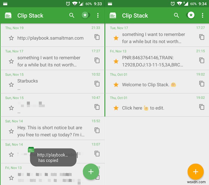 Nâng cấp trò chơi quản lý Clipboard của bạn trên Android với Clip Stack 