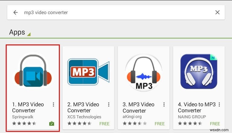 Cách chuyển đổi video sang âm thanh trên Android với MP3 Video Converter 