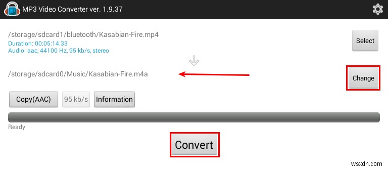 Cách chuyển đổi video sang âm thanh trên Android với MP3 Video Converter 