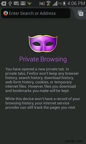 Cách duyệt trang web một cách riêng tư trên thiết bị Android của bạn 