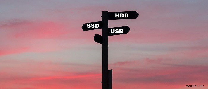 SSD so với HDD và USB Flash Drive:Mọi thứ bạn cần biết 