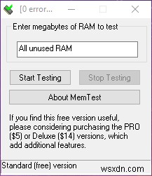 Cách kiểm tra tình trạng RAM trên Windows 