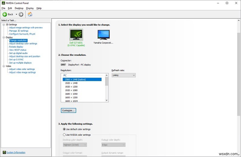 Cách sử dụng Bảng điều khiển NVIDIA để ép xung màn hình của bạn 