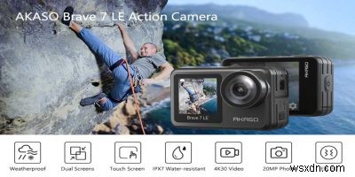 Đánh giá camera hành động AKASO Brave 7 LE 