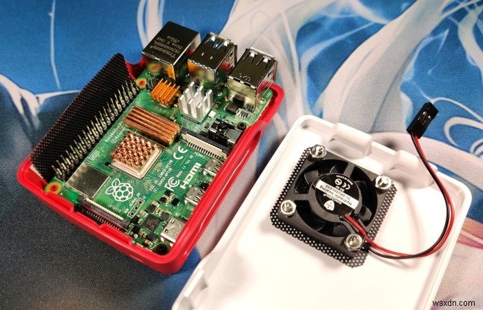 Cách tạo Vỏ Raspberry Pi 4 với Quạt 