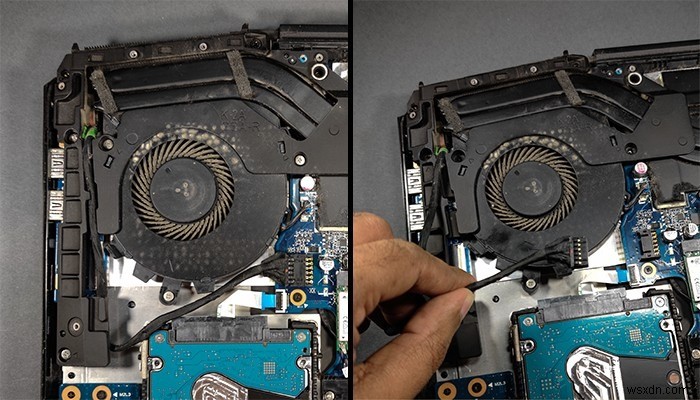 Cách khắc phục máy tính xách tay quá nóng từ bên trong của nó 