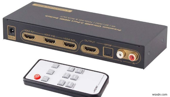 5 công tắc HDMI tốt nhất để kết nối nhiều thiết bị với TV của bạn 