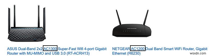 Xếp hạng AC của bộ định tuyến giống như AC1200 và AC3200 có nghĩa là gì? 