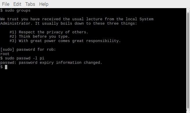 Cách thay đổi mật khẩu của bạn trên Raspberry Pi (Hệ điều hành Raspbian) 