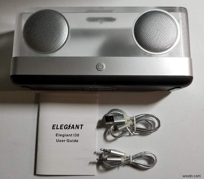 Loa Bluetooth trong suốt Elegiant với đánh giá siêu trầm 