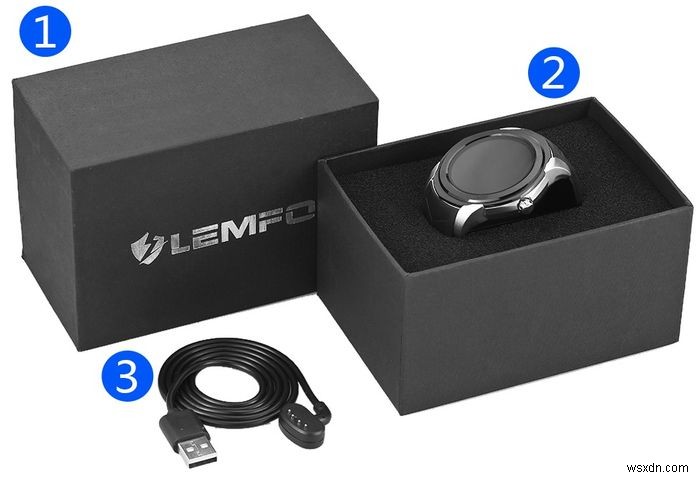 Đồng hồ thông minh LEMFO:Đồng hồ và điện thoại tất cả trong một - Đánh giá 
