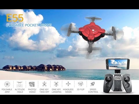 Eachine E55 Mini Nano Quadcopter có máy ảnh - Đánh giá và tặng