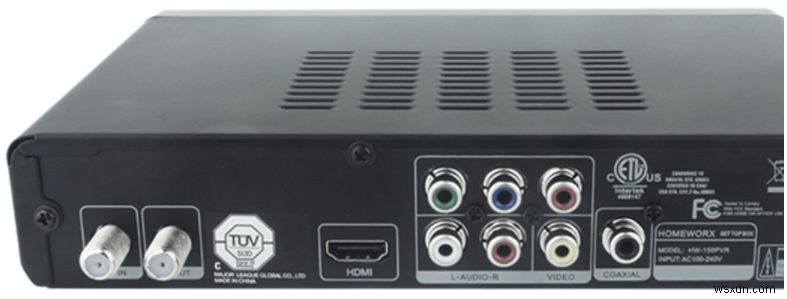 Cách ghi truyền hình qua sóng mà không cần đầu ghi DVR truyền hình cáp