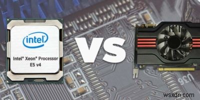 Giải thích về MTE:Sự khác biệt giữa CPU và GPU 