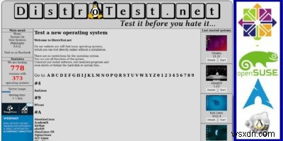 Cách kiểm tra các phân phối Linux khác nhau trực tuyến 