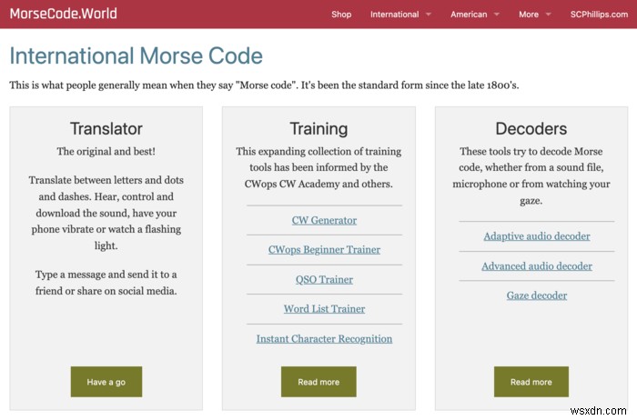 5 trang web tốt nhất để học mã Morse trực tuyến miễn phí 