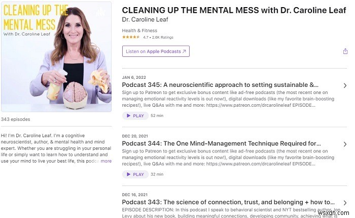 11 podcast hàng đầu về sức khỏe tâm thần để thêm vào danh sách phát của bạn 