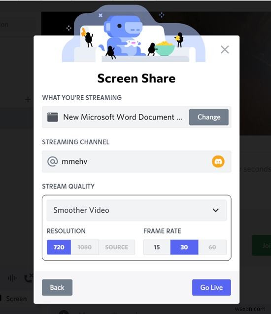 Cách chia sẻ màn hình trên Discord trên thiết bị di động và PC