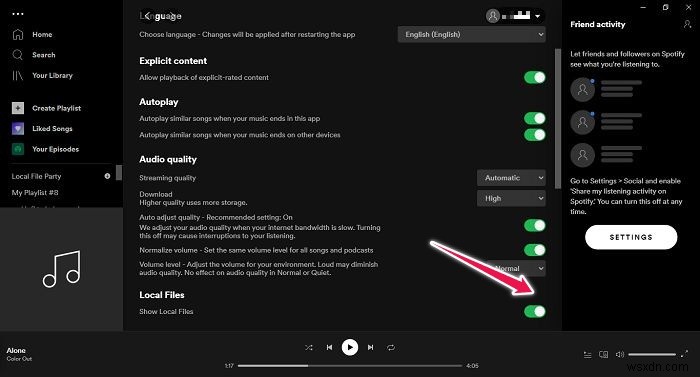 Cách tải nhạc và tệp cục bộ của bạn lên Spotify 