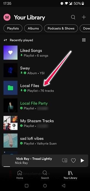 Cách tải nhạc và tệp cục bộ của bạn lên Spotify 