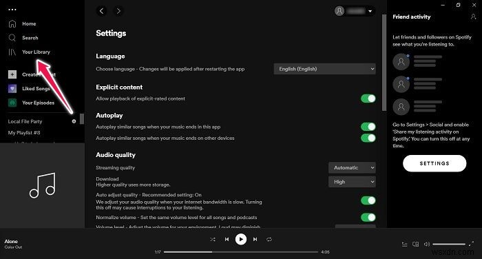 Cách tải nhạc và tệp cục bộ của bạn lên Spotify 