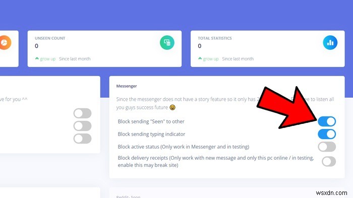 Cách tắt biên nhận đã đọc trên Facebook Messenger 