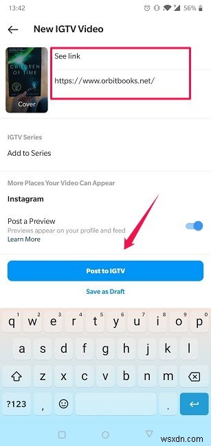 Cách thêm liên kết vào câu chuyện trên Instagram của bạn 