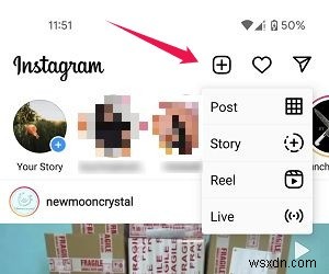 Sử dụng Instagram Collab để tạo bài đăng hoặc câu chuyện cộng tác 