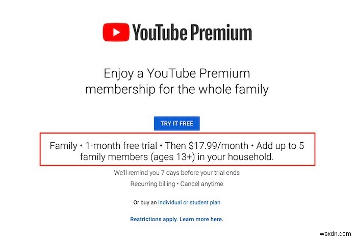 YouTube TV so với YouTube Premium:Những điều bạn cần biết 